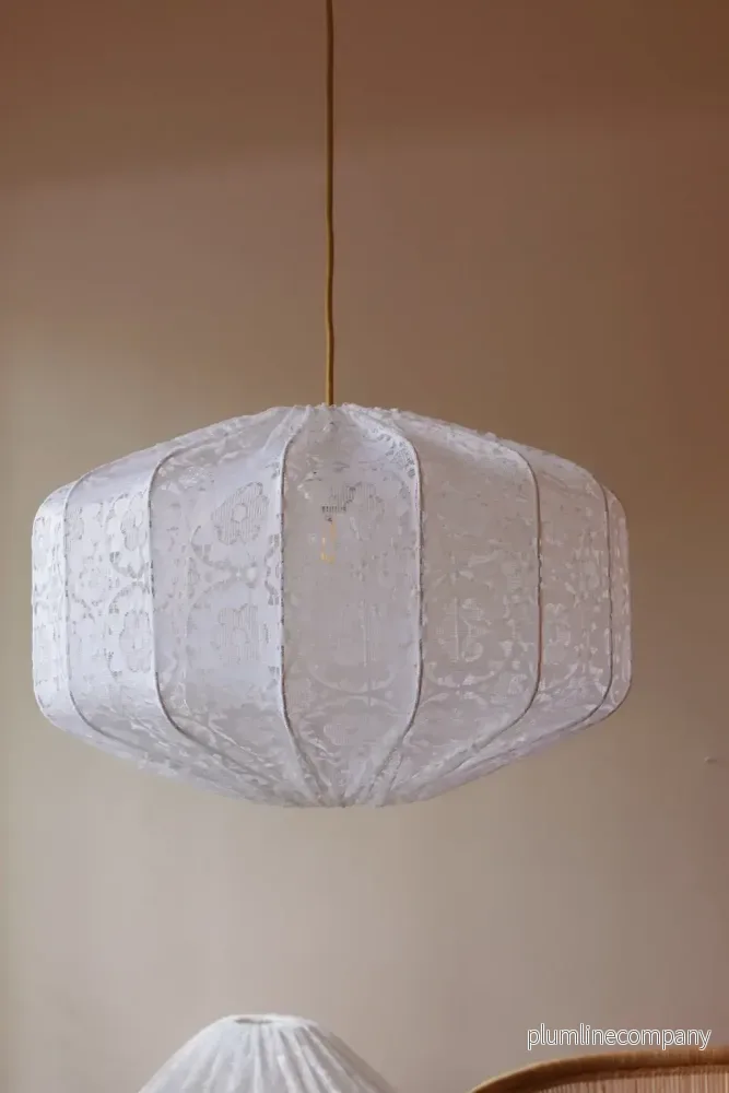 Fjällviol taklampa 50 cm vintage Fjällviol taklampa 50 cm vintage