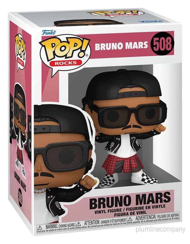 Bruno Mars POP! Rocks Vinyl Figure (APT.) 9 cm - Bild 2
