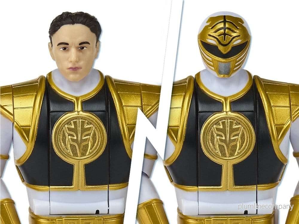 Power Rangers Auto-Morphin actionfigur White Ranger 15 cm - Bild 2