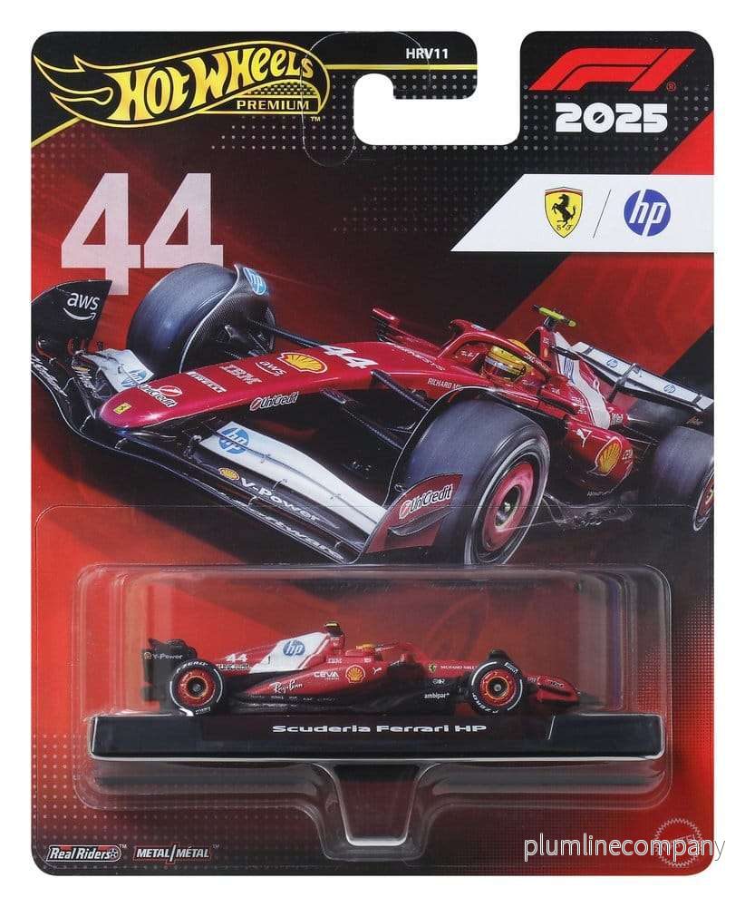 Formula 1 Hot Wheels Premium Die-Cast-fordon 1:64 Team Ferrari: Driver 1 - Bild 2
