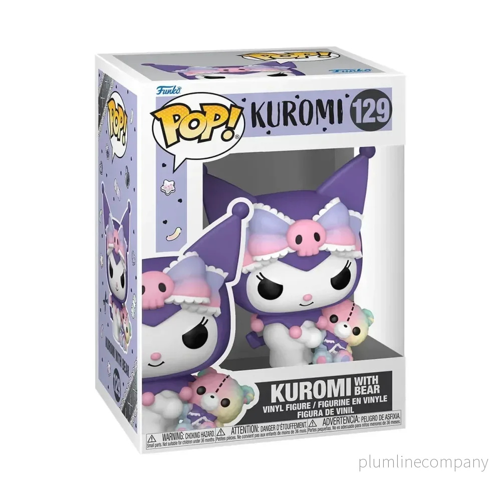 Sanrio POP!&Buddy Animation Figurer Kuromi med Björn 9 cm - Bild 3