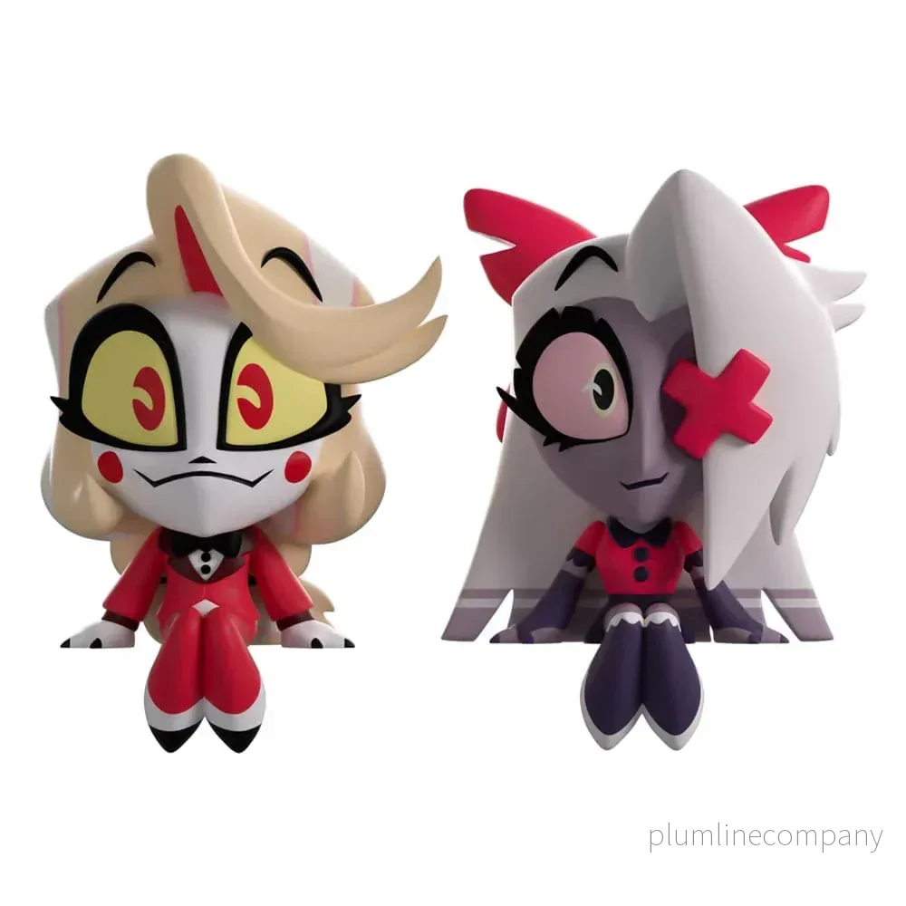 Hazbin Hotel Figurer Charlie & Vaggie Monitor Buddiez - Bild 2