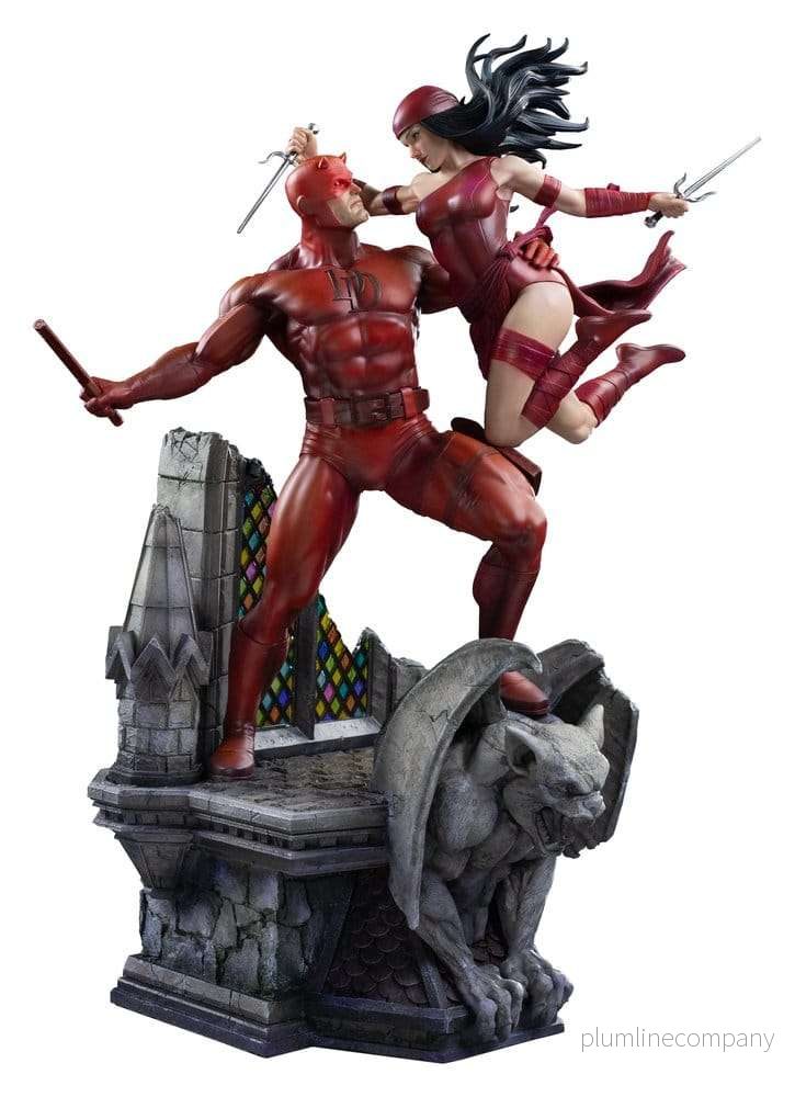 Marvel Comics Diorama 1/6 Daredevil & Elektra Marvel Comics Diorama 1/6 Daredevil & Elektra