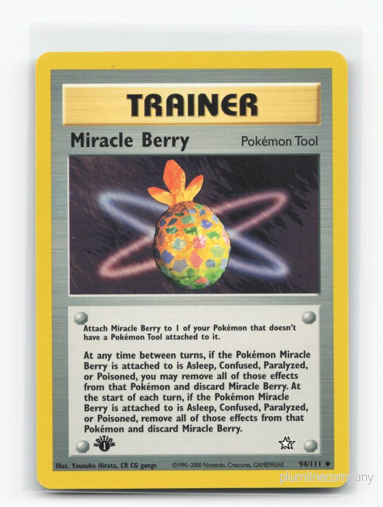 Miracle Berry 94/111 – Neo Genesis Miracle Berry 94/111 – Neo Genesis
