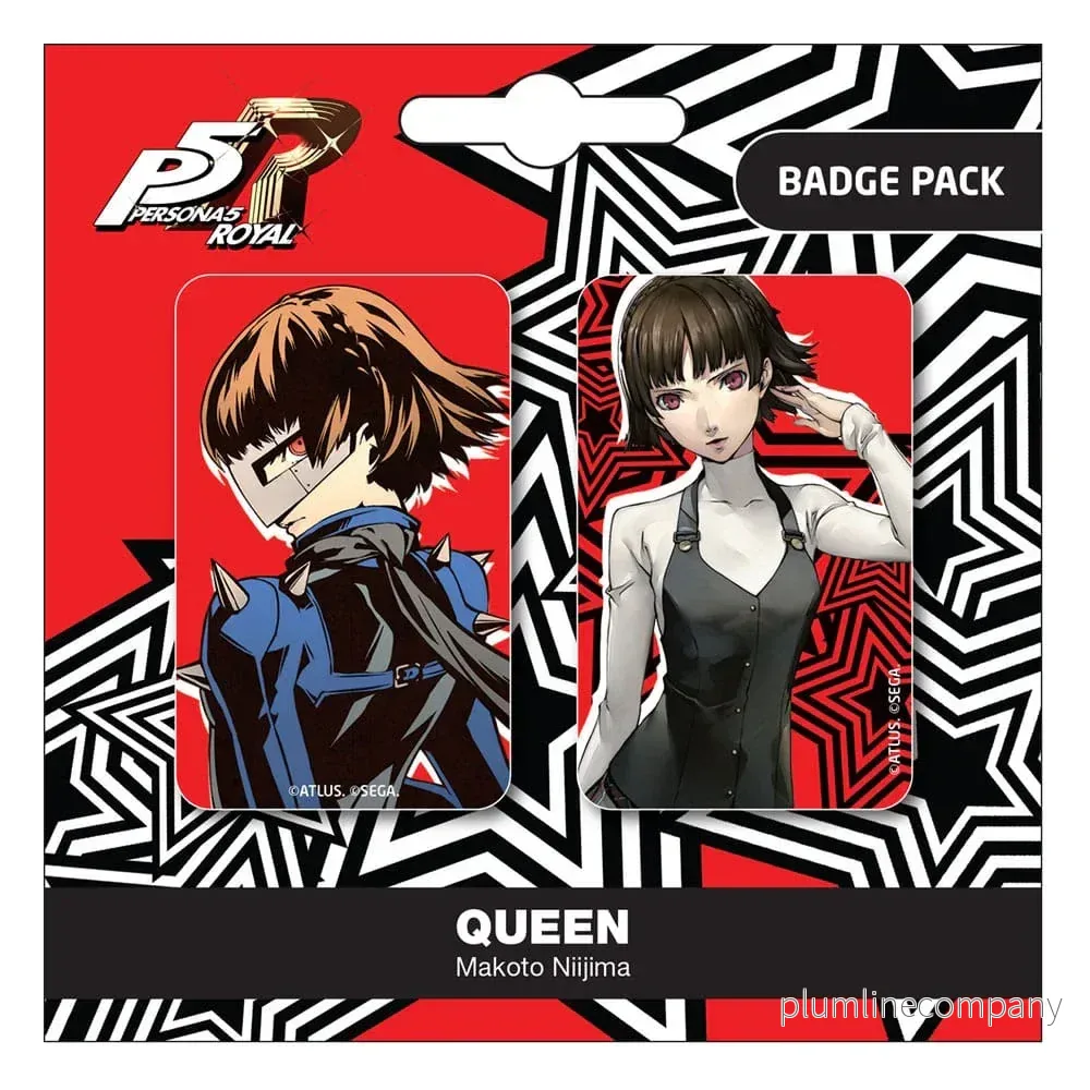 Persona 5 Royal Pin Badges 2-Pack Set D