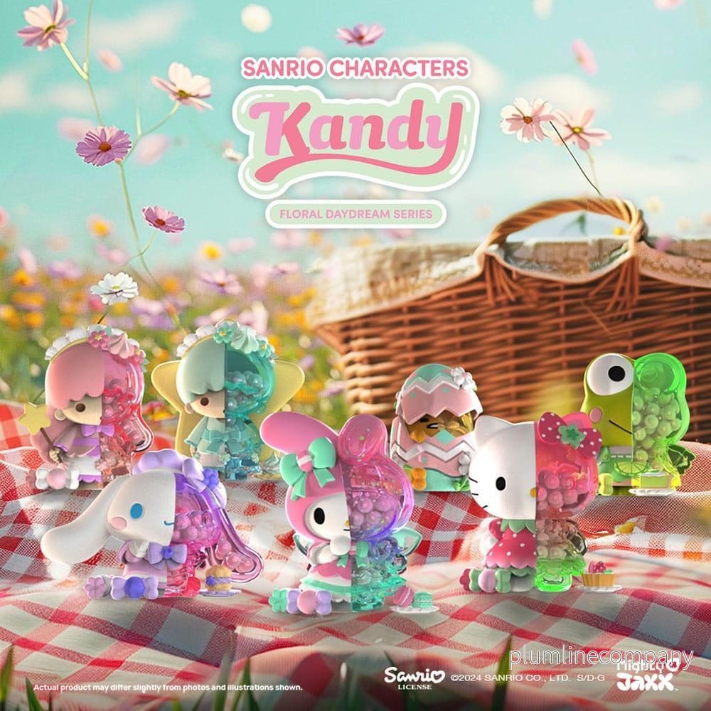 Sanrio Floral Daydream Kandy 4-tums Vinyl Figur Blind Box (6) - Bild 2