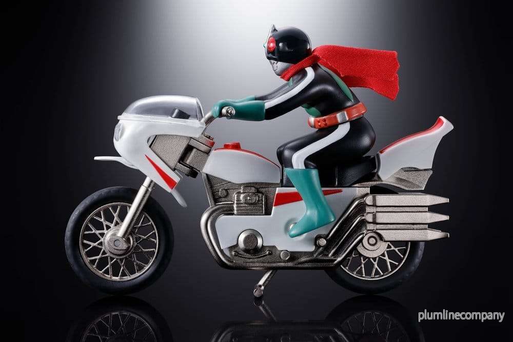 Kamen Rider Chogokin Diecast Action Figure Cyclone (Masked Rider 2) 9 cm - Bild 2