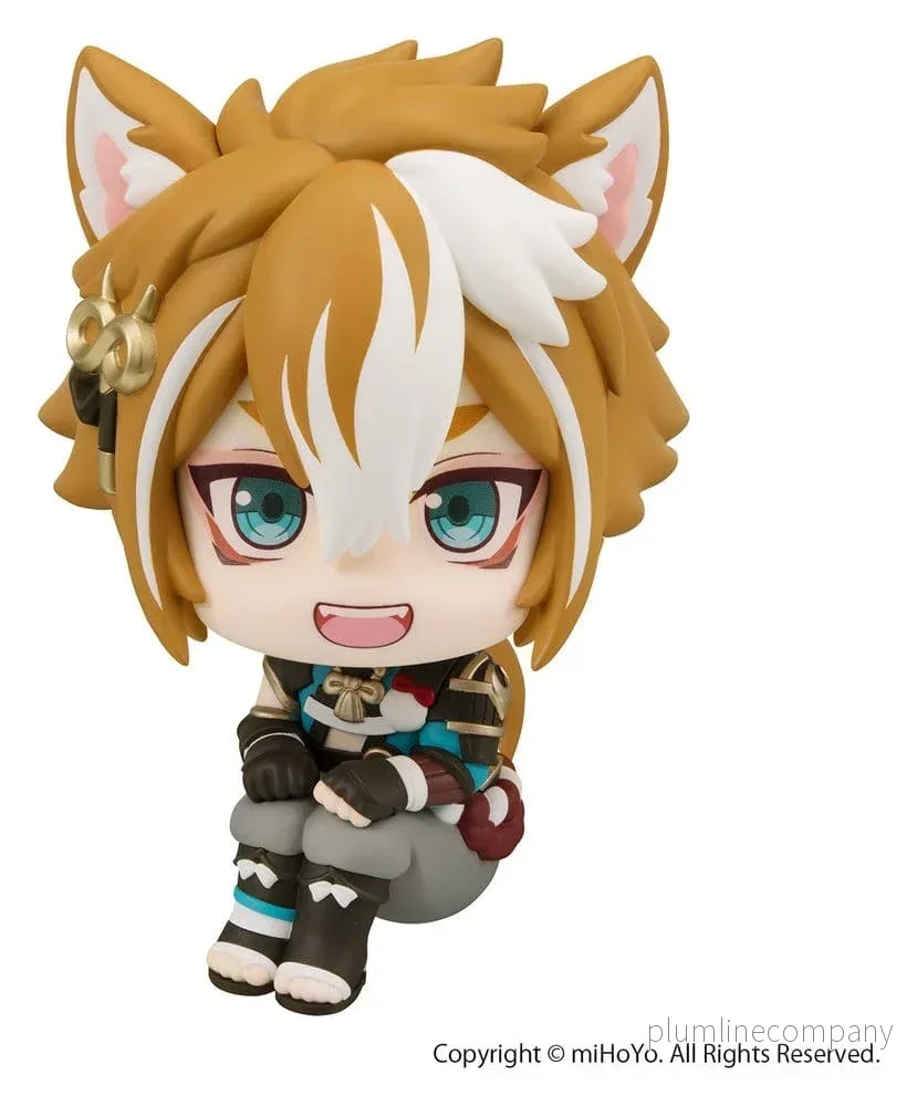 Genshin Impact Look Up PVC Figur Gorou 11 cm (med present) - Bild 3