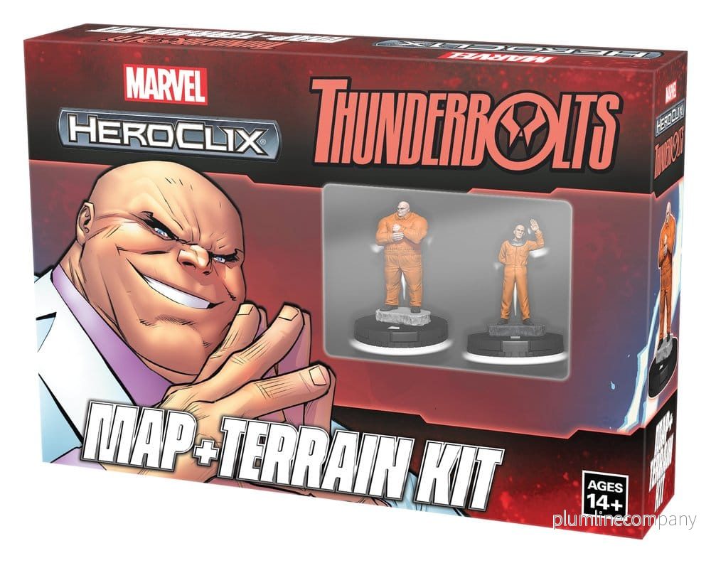 Marvel HeroClix: Thunderbolts Karta och Terrängkit Marvel HeroClix: Thunderbolts Karta och Terrängkit
