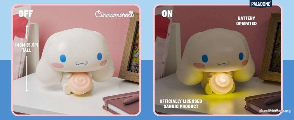 Sanrio GloBuddies Lampa Cinnamoroll 14 cm - Bild 2
