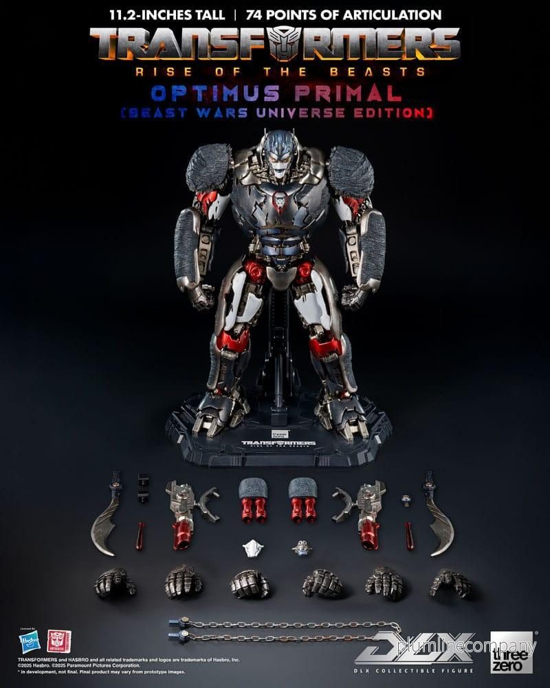 Transformers: Rise of the Beasts DLX Action Figur Optimus Primal (Beast Wars Universe Edition) 29 cm - Bild 3
