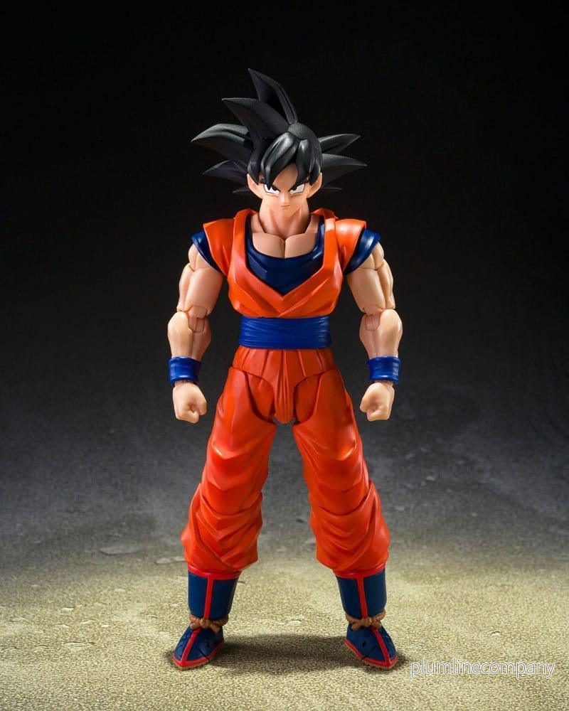 Dragon Ball Z S.H.Figuarts Action Figur Son Goku (Den Godhjärtade Saiyanen) 14 cm - Bild 2