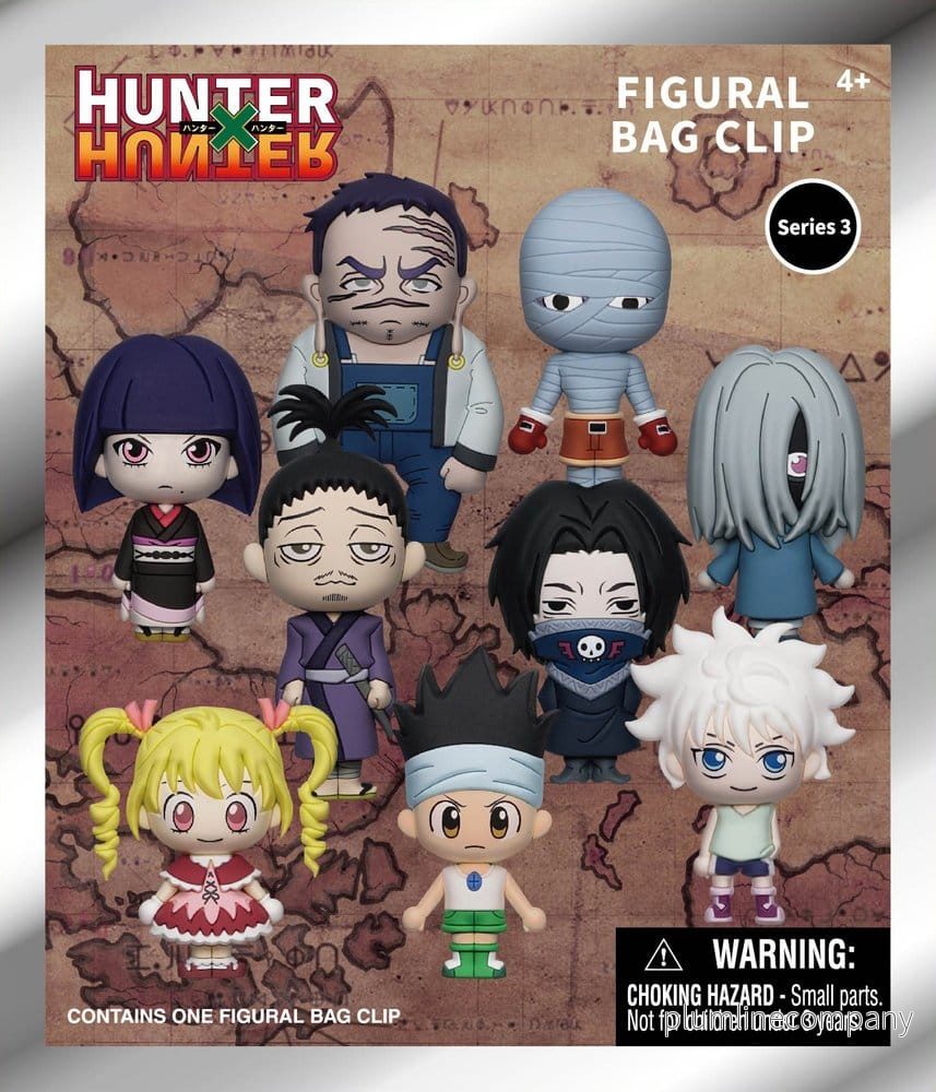 Hunter x Hunter 3D PVC Väsksklämmor Serie 3 Display (24) - Bild 3