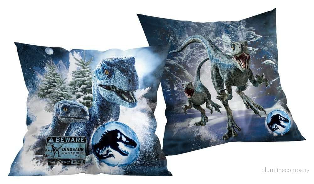 Jurassic World Kudde Blue 40 x 40 cm Jurassic World Kudde Blue 40 x 40 cm