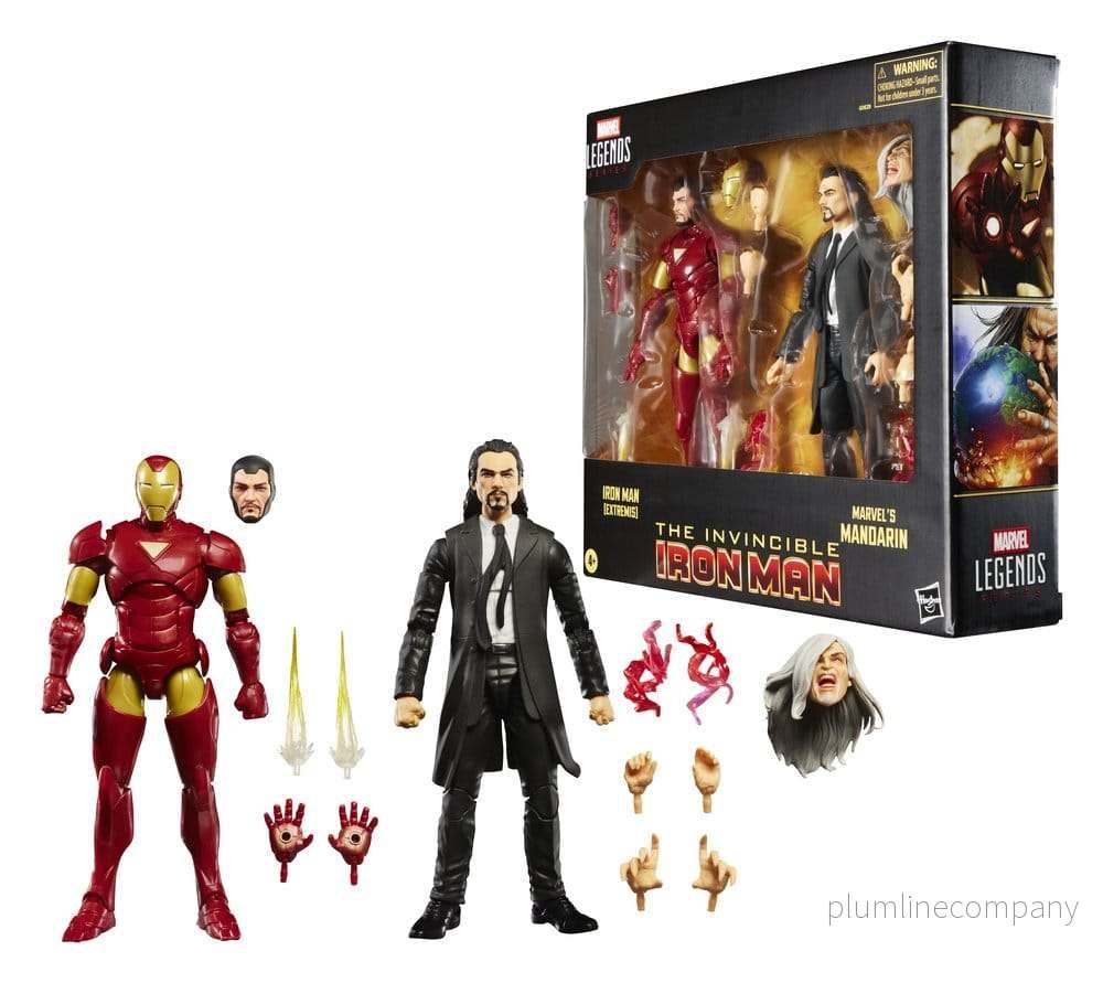 Marvel Legends Action Figure 2-Pack Iron Man (Extremis) & Marvel's Mandarin 15 cm - Bild 3