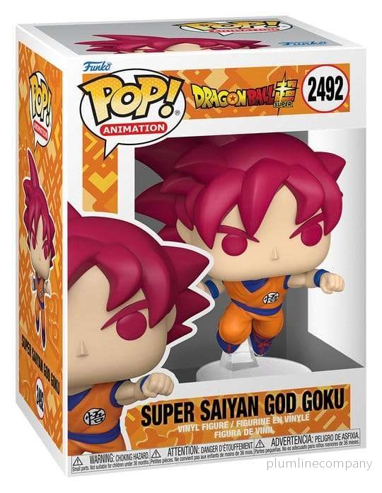 Dragon Ball Super POP! Animation Vinyl Figure Goku (Red) 9 cm - Bild 2