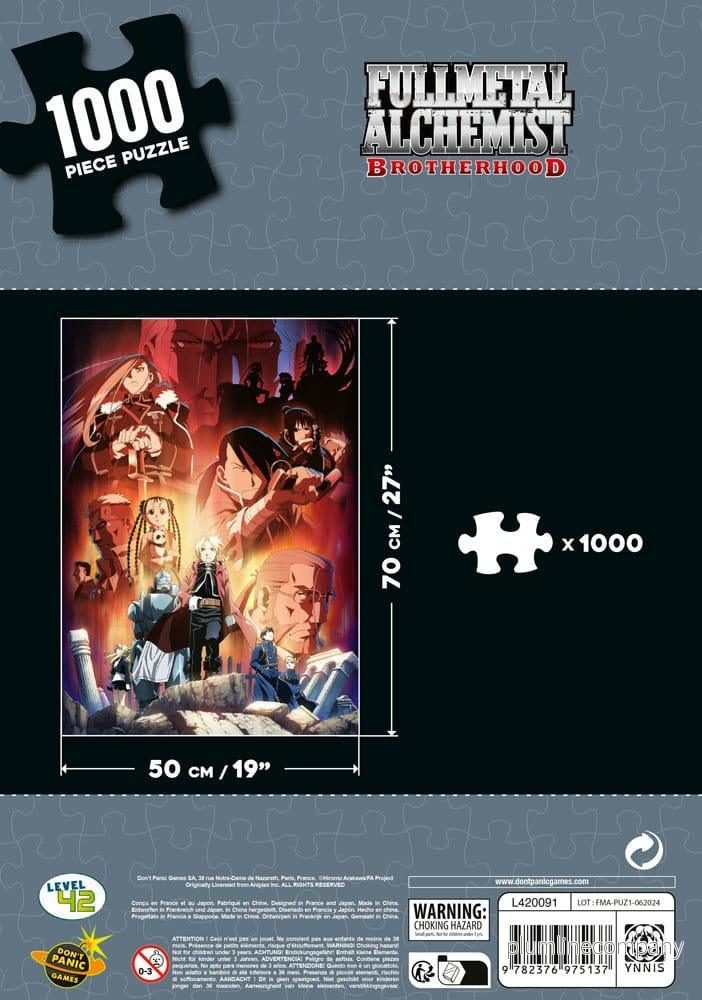 Fullmetal Alchemist: Brotherhood Pussel med Karaktärer (1000 bitar) - Bild 3