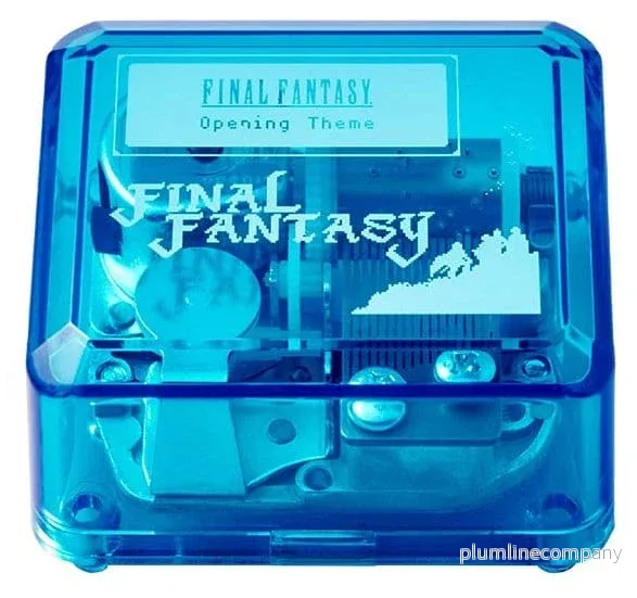 Final Fantasy Musiksymbol Med Tema från Öppningsscenen Våg 3 Final Fantasy Musiksymbol Med Tema från Öppningsscenen Våg 3
