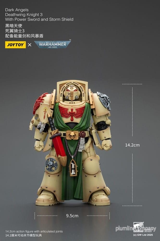 Warhammer 40,000 Action Figur Dark Angels Deathwing Knight 14 cm - Bild 3