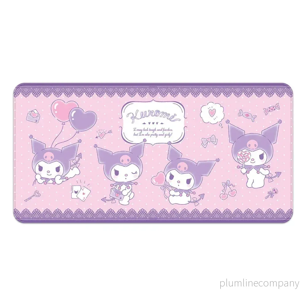 Sanrio XXL Musmatta Kuromi Kawaii – Högkvalitativ och Officiellt Licensierad Sanrio XXL Musmatta Kuromi Kawaii – Högkvalitativ och Officiellt Licensierad