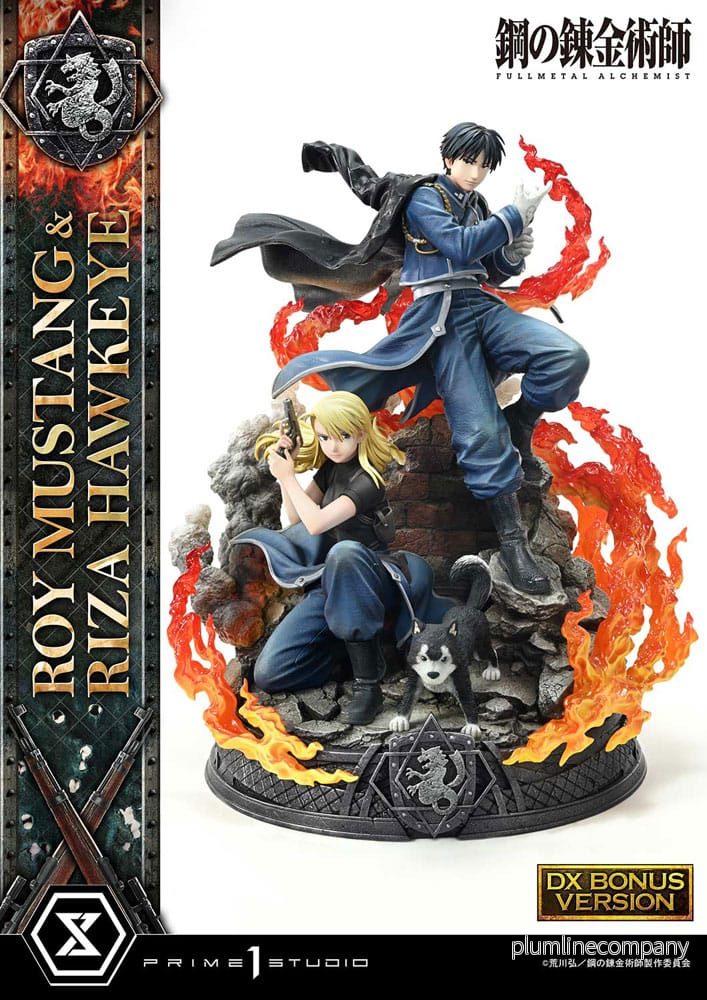 Fullmetal Alchemist Concept Masterline staty 1/6 Roy Mustang & Riza Hawkeye Deluxe Bonus Version 50 cm Fullmetal Alchemist Concept Masterline staty 1/6 Roy Mustang & Riza Hawkeye Deluxe Bonus Version 50 cm