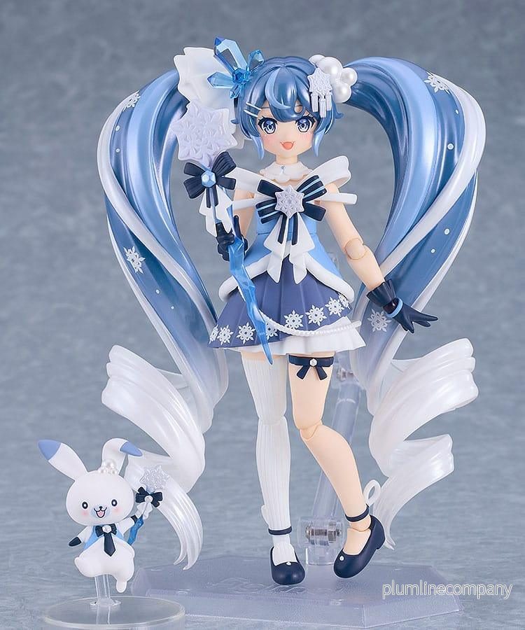 Character Vocal Series 01: Hatsune Miku Figma Action Figur Snow Miku: Crystal Snow Ver. 13 cm - Bild 3