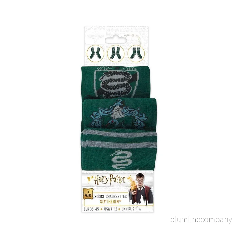 Harry Potter Slytherin Strumpor 3-Pack - Bild 3