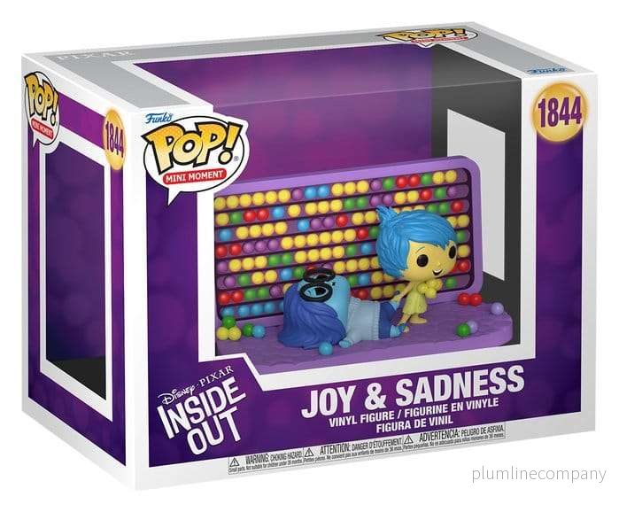 Inside Out POP! Mini Moment Vinyl Figure Joy & Sadness 9 cm - Bild 2