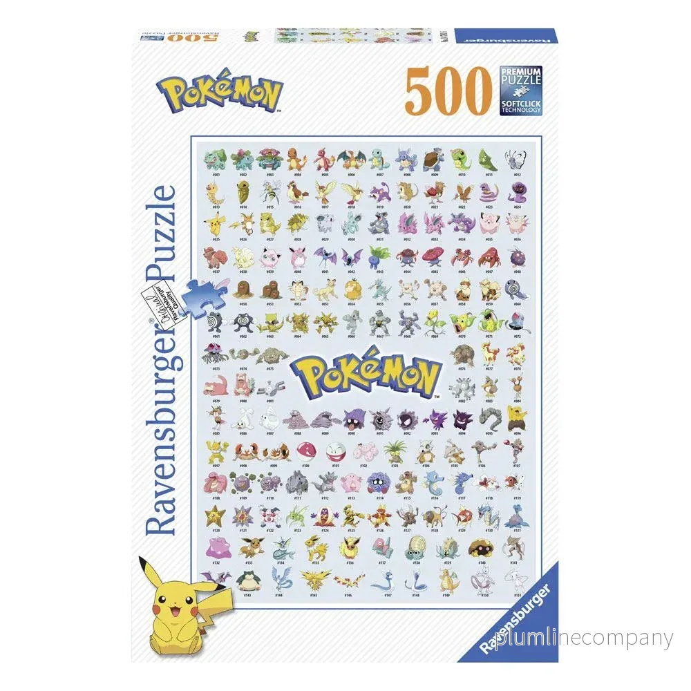 Pokémon Pussel med 500 Bitar Pokémon Pussel med 500 Bitar