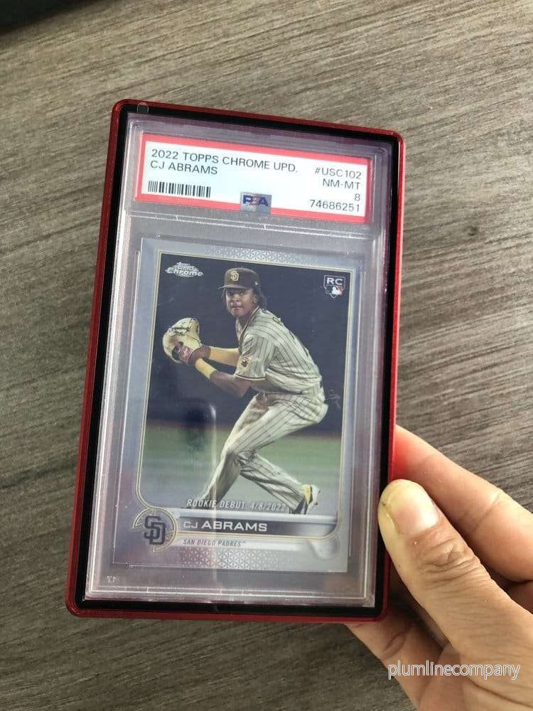Slab Case Protectors för PSA Graded Cards Röd - Bild 2