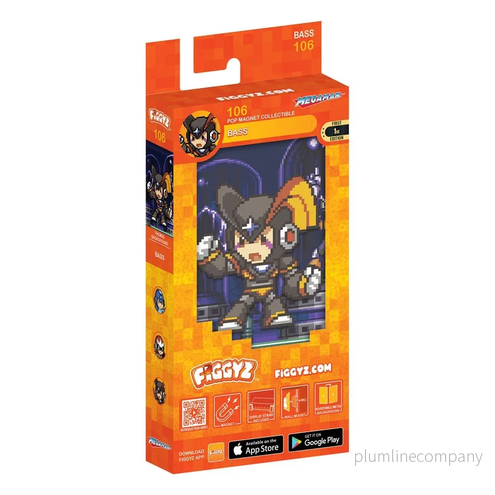 Mega Man FiGGYZ magnetisk samlarfigur Bass 11 cm - Bild 2