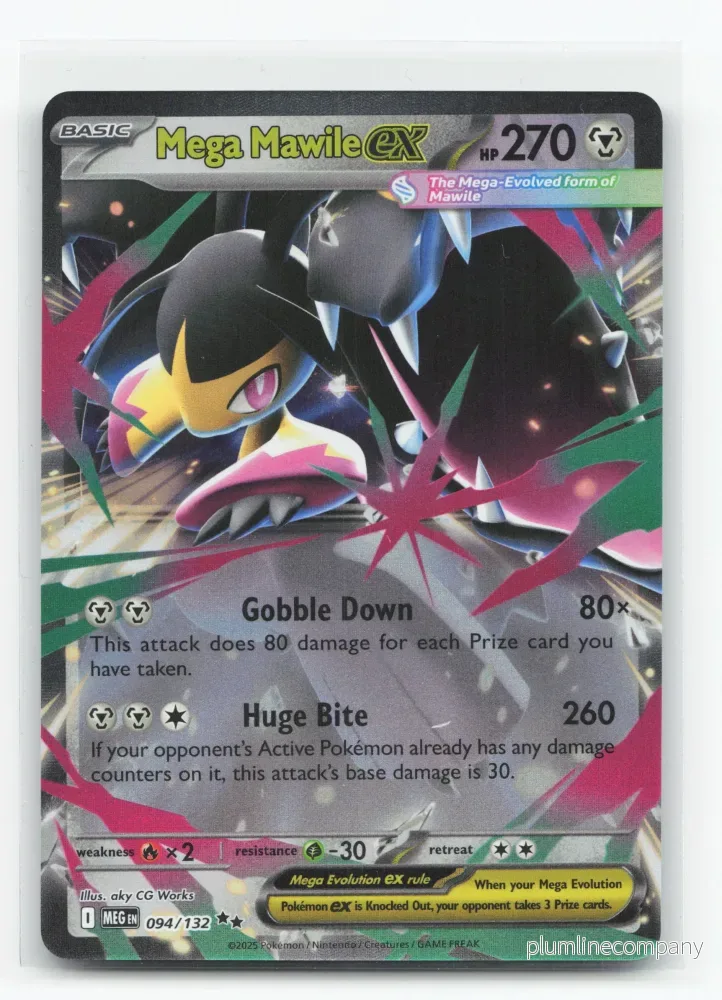 Mega Mawile ex 094/132 – Mega Evolution Mega Mawile ex 094/132 – Mega Evolution