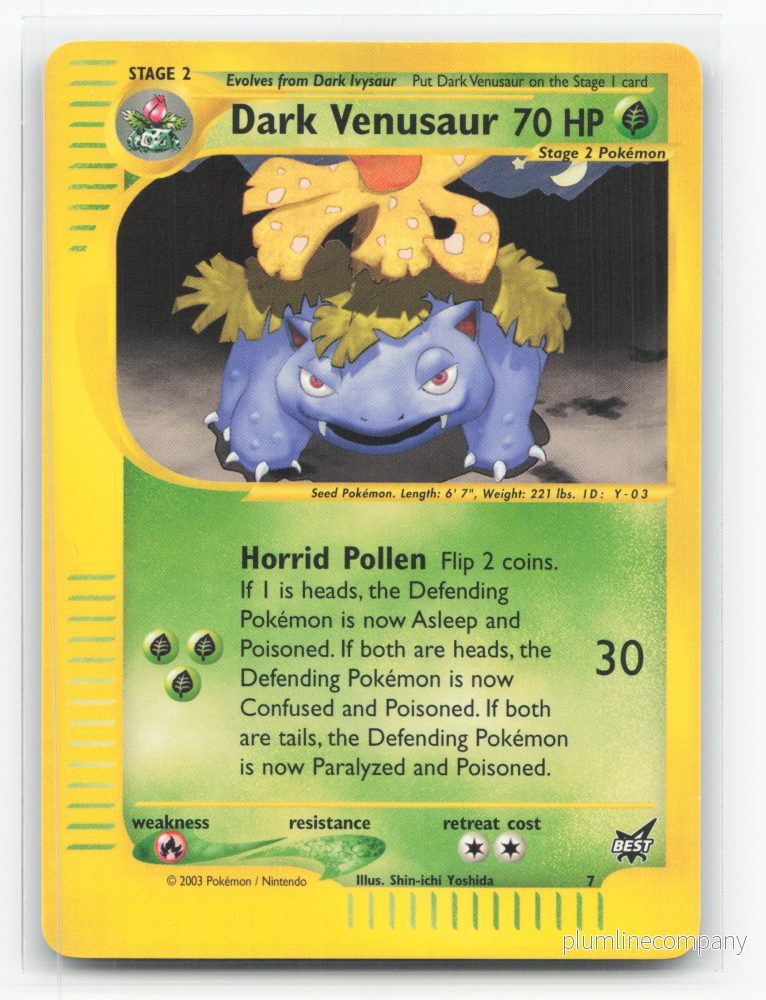 Dark Venusaur 7 – Best of Game Dark Venusaur 7 – Best of Game