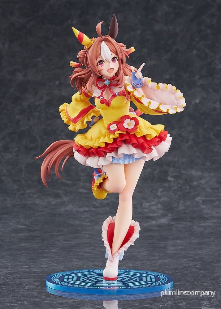 Umamusume: Pretty Derby PVC-figur 1/7 Copano Rickey Signaturracekläder-version, 26 cm - Bild 2