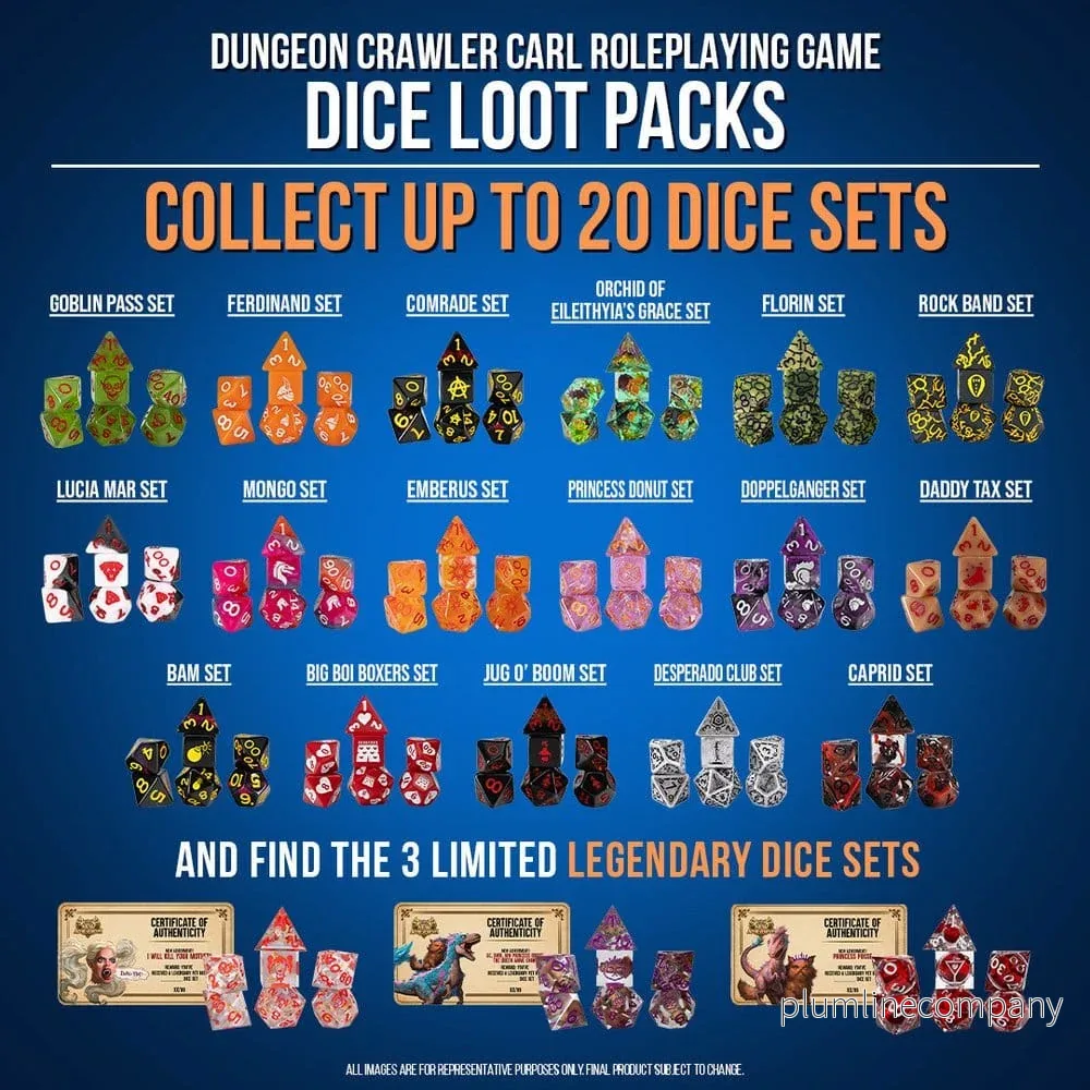Dungeon Crawler Carl Tärningsblindbox Display (20-pack) - Bild 2