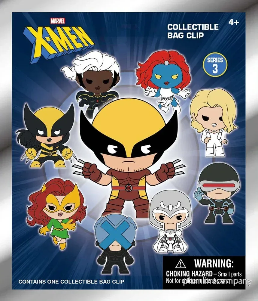 Marvel 3D Foam Bag Clips X-men Classic Series 3 Display (24) - Bild 3