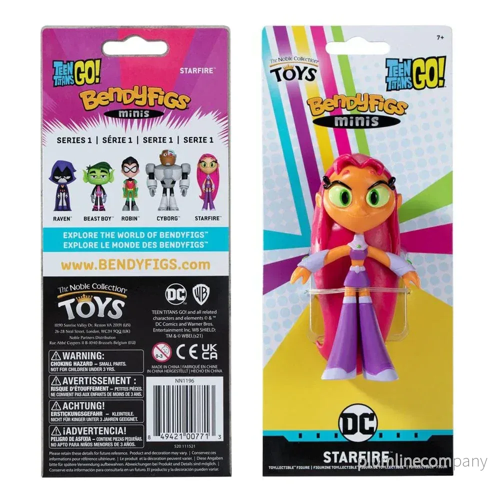 Teen Titans Go! Bendyfigs Böjbar Figur Starfire 11 cm - Bild 3