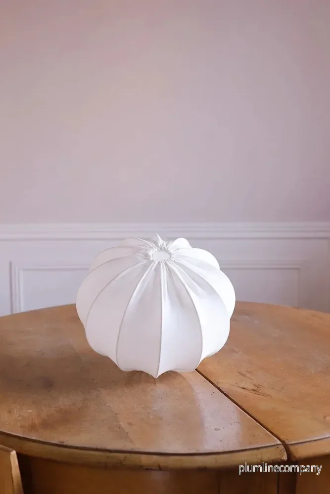Myrull lampskärm 30 cm till bordslampa med klofäste