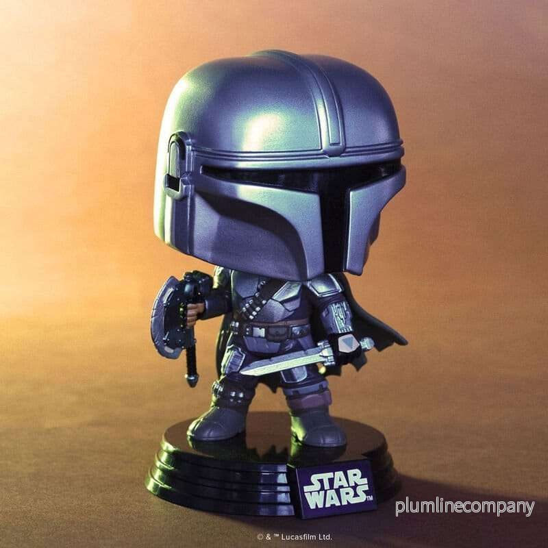 Star Wars: The Mandalorian and Grogu POP! figur The Mandalorian (Dual Wield) 9 cm - Bild 2