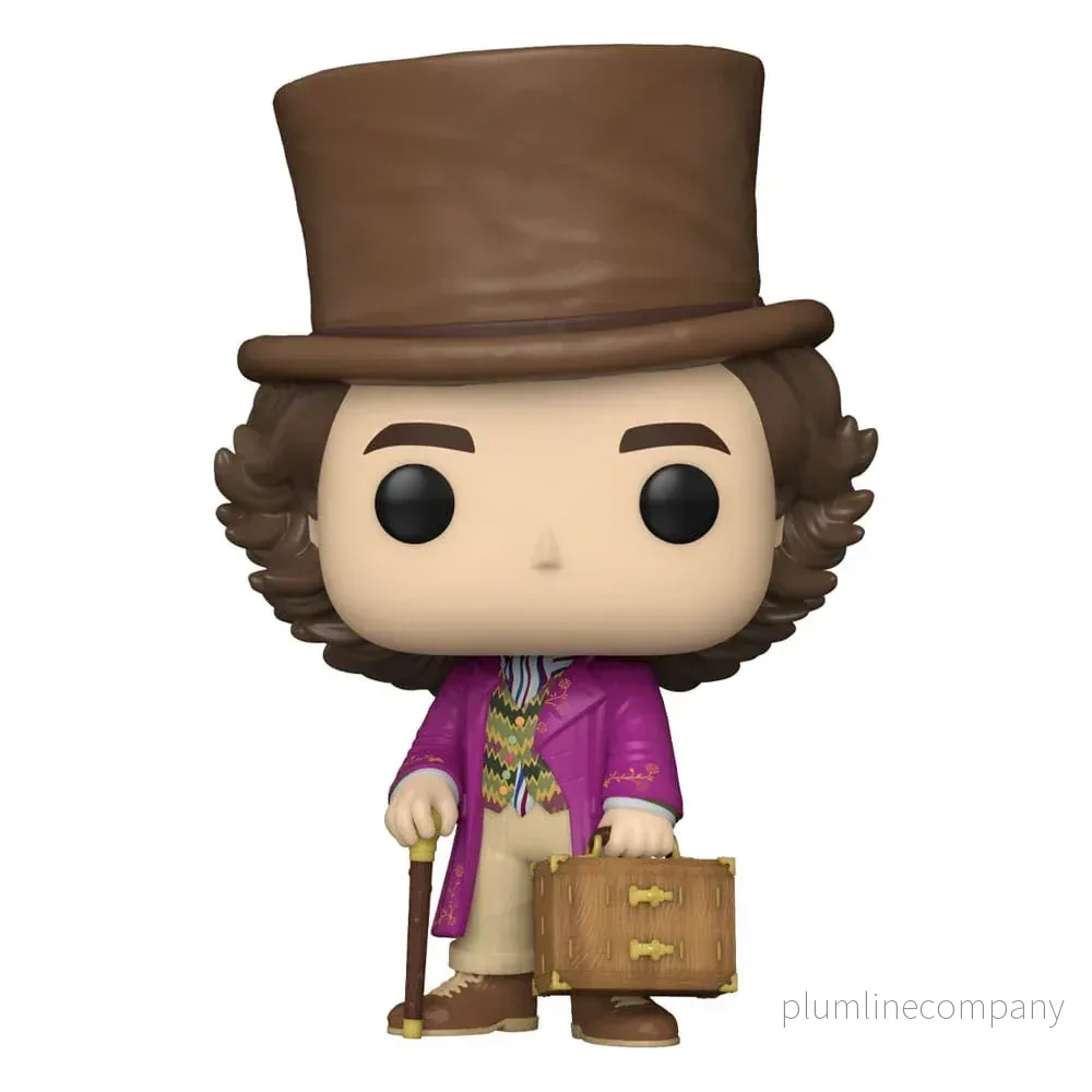 Willy Wonka & the Chocolate Factory POP! Movies Figur Willy Wonka 9 cm Willy Wonka & the Chocolate Factory POP! Movies Figur Willy Wonka 9 cm