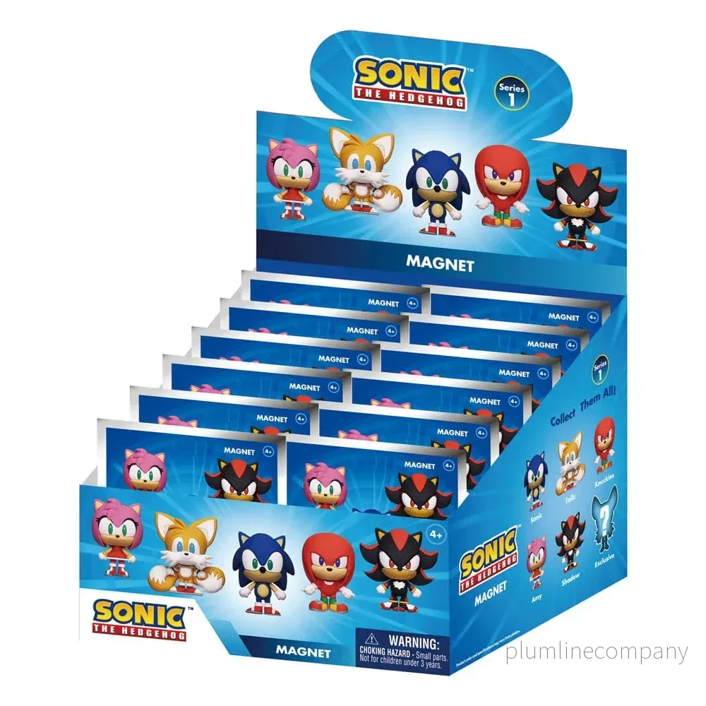 Sonic Magnets Blind Pack Series 1 Display (12) Sonic Magnets Blind Pack Series 1 Display (12)