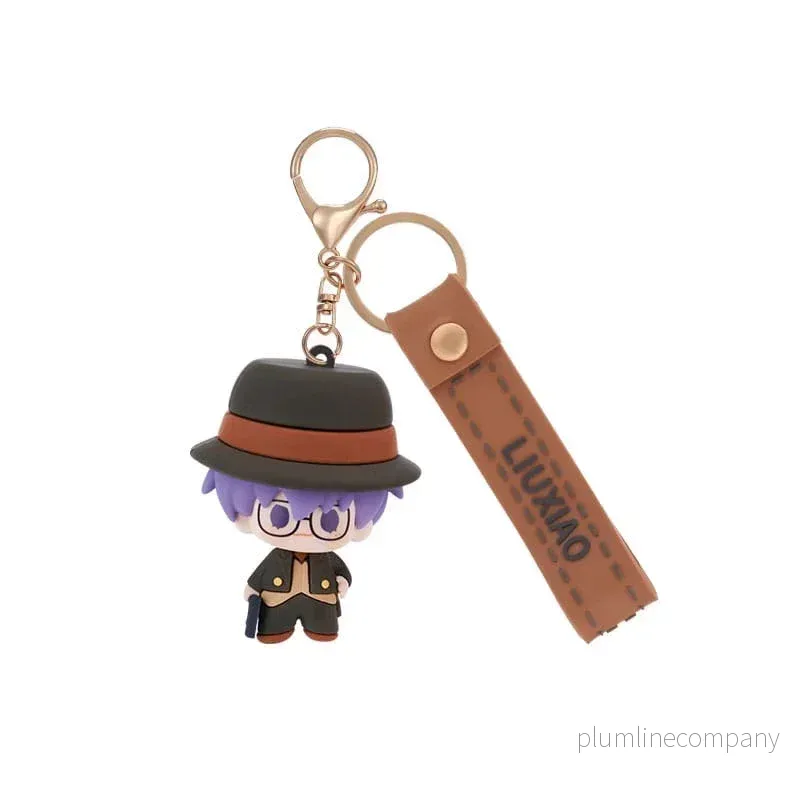 Link Click Rubber Nyckelring Liu Xiao 6 cm Link Click Rubber Nyckelring Liu Xiao 6 cm