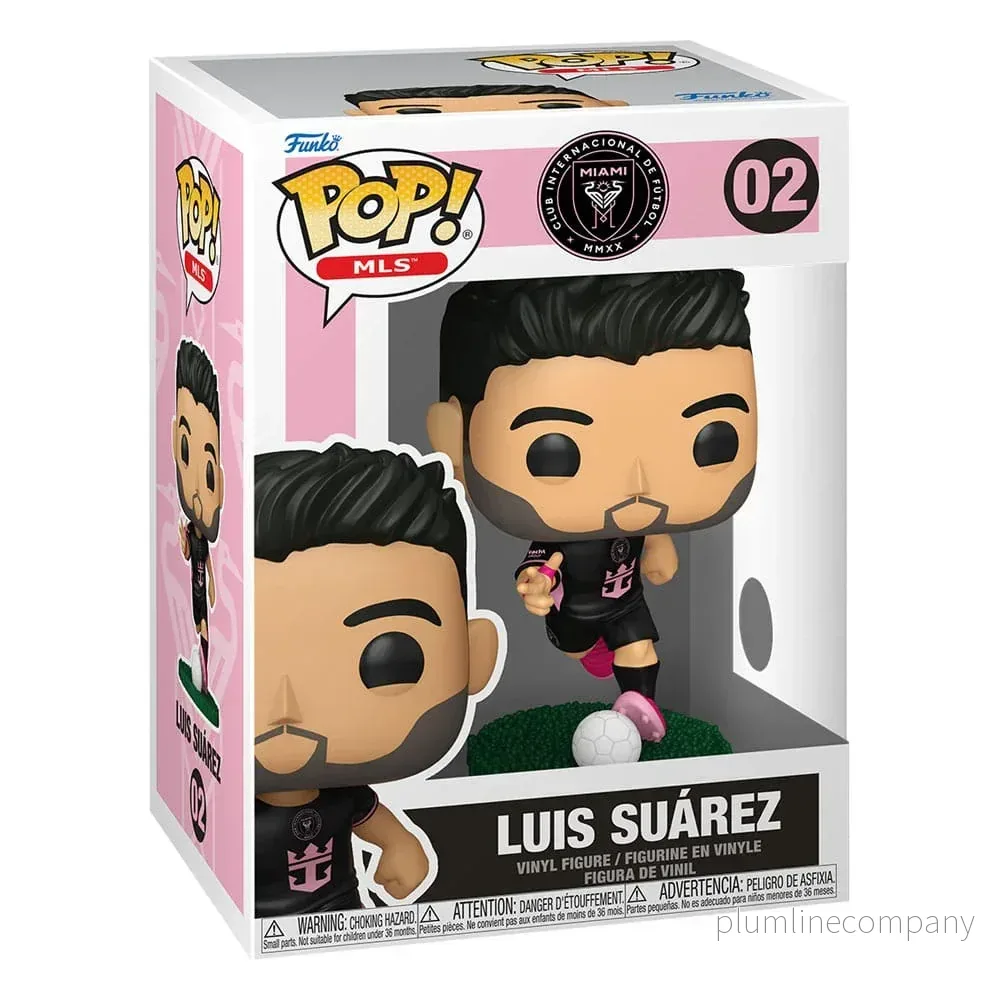 MLS POP! Sports Vinyl Figur Inter Miami - Luis Suarez (Borta) 9 cm - Bild 3