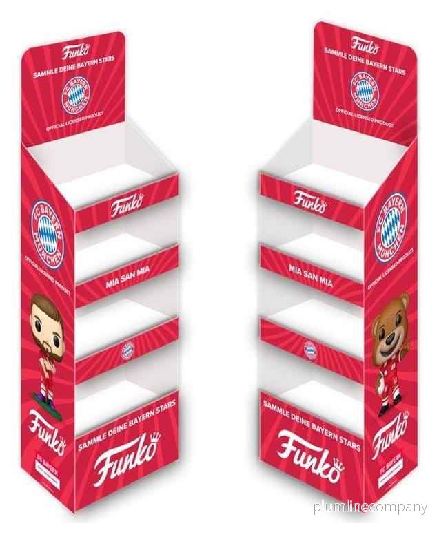 FC Bayern München POP! Fotbollsfigurer Multi Samlad Display (80) 9 cm