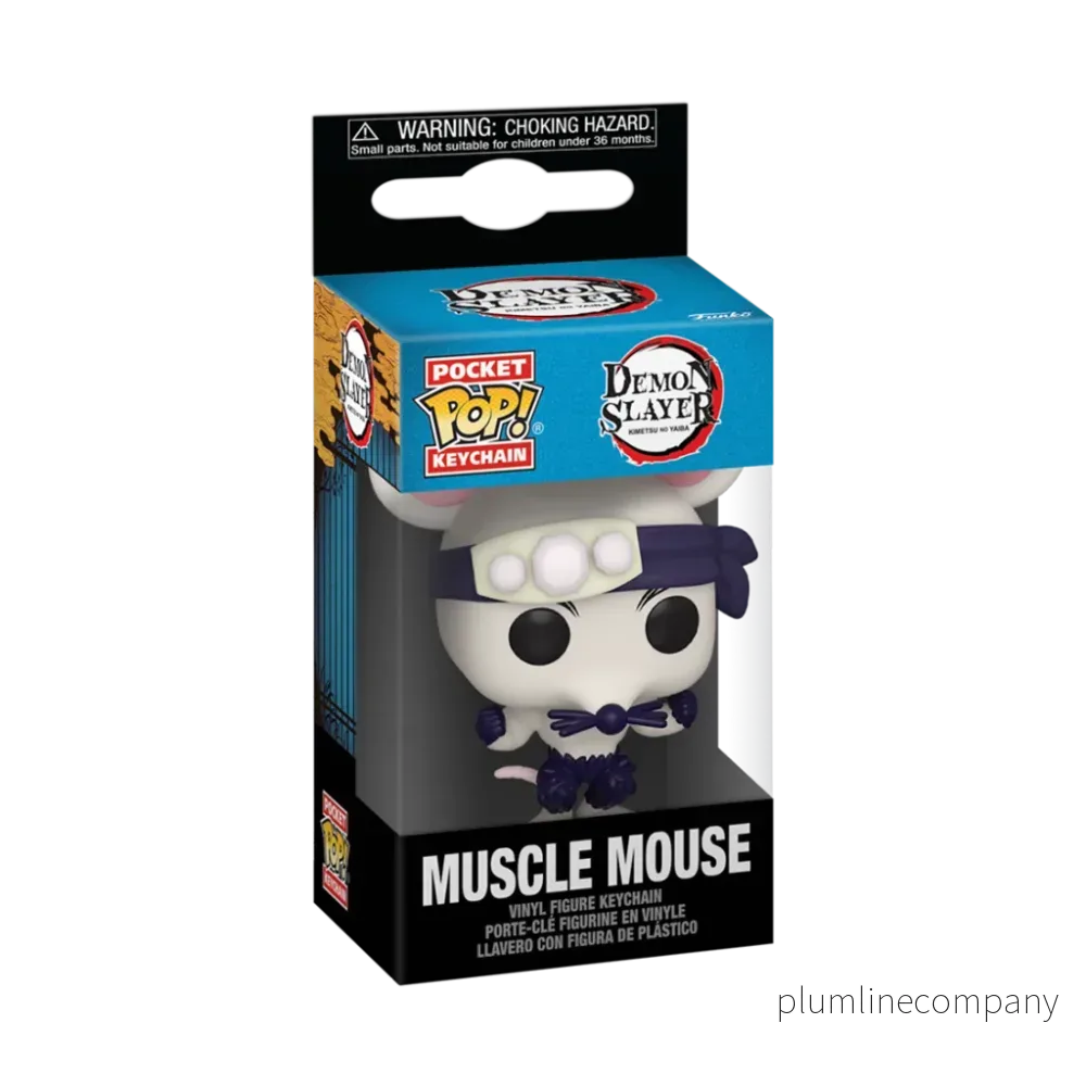 Funko POP Nyckelring: Demon Slayer – Muscle Mouse Funko POP Nyckelring: Demon Slayer – Muscle Mouse