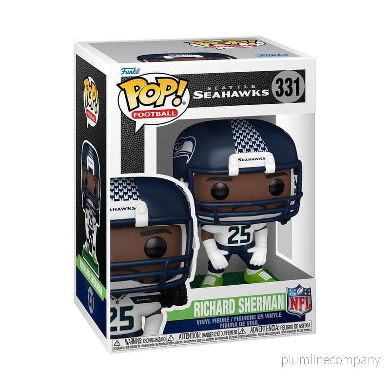 NFL: Legends POP! Sports Figur Legends - Richard Sherman (Seahawks) 9 cm - Bild 3