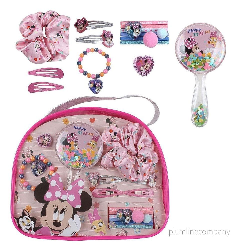 Disney Skönhetsset med Necessär och Tillbehör Minnie Mouse Disney Skönhetsset med Necessär och Tillbehör Minnie Mouse