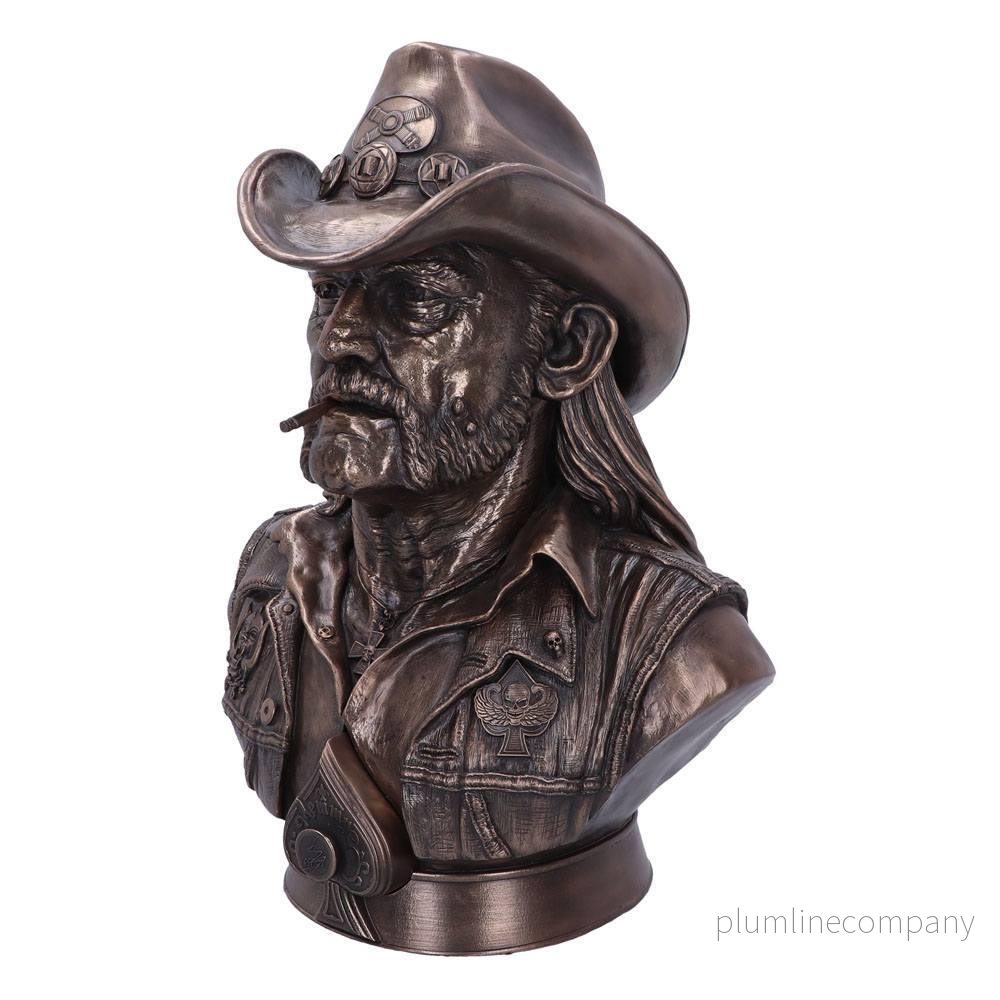 Motorhead Bust Lemmy 35 cm - Handmålad Samlarfigur - Bild 3