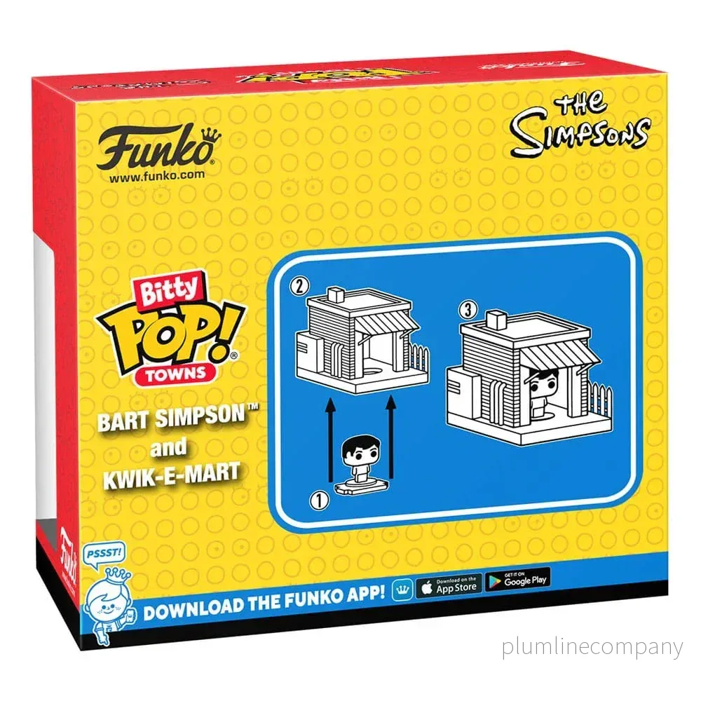 Simpsons Bitty POP! Kwik-E-Mart Vinyl Figur - Bild 3