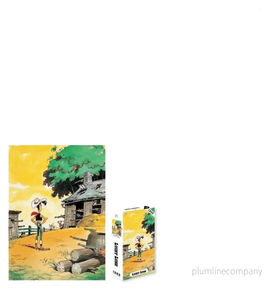 Lucky Luke: Pussel med 1000 bitar Lucky Luke: Pussel med 1000 bitar